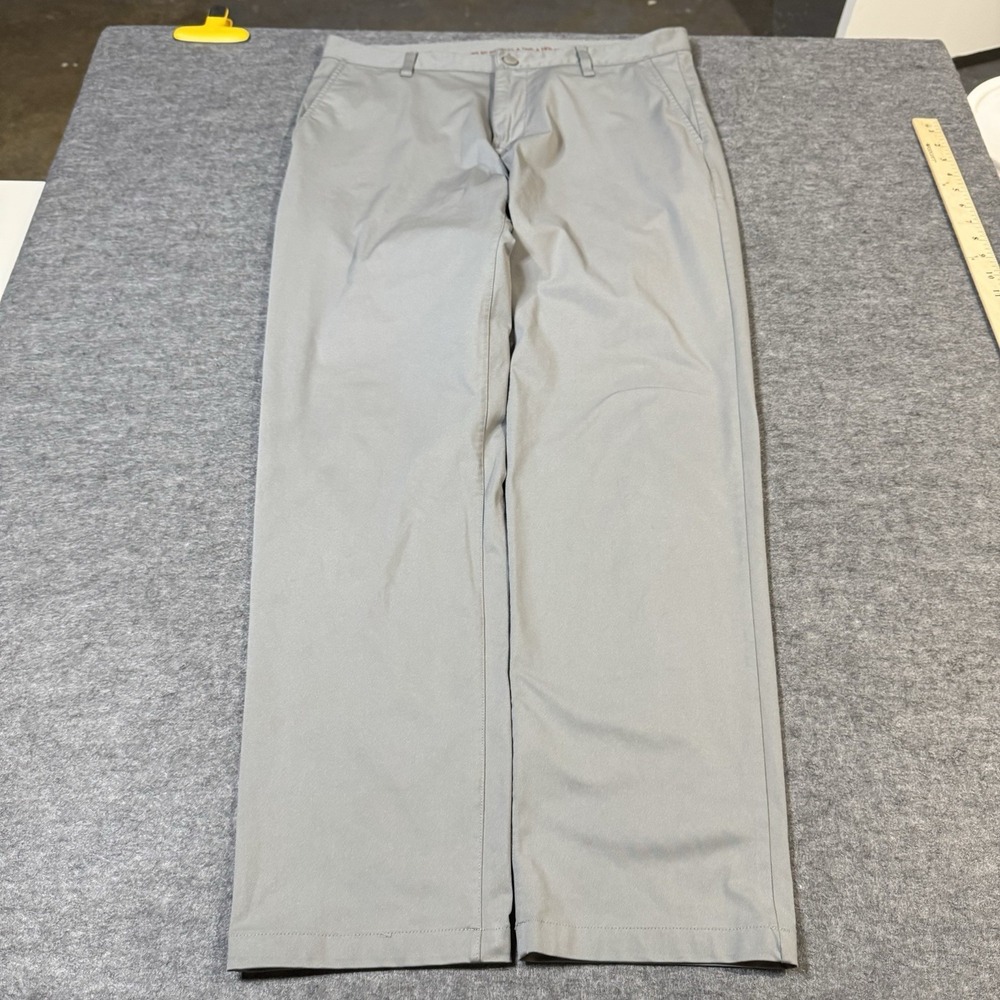 Rhone Commuter Pants Mens 34 Gray Classic Fit Performance Lightweight Golf Work‎